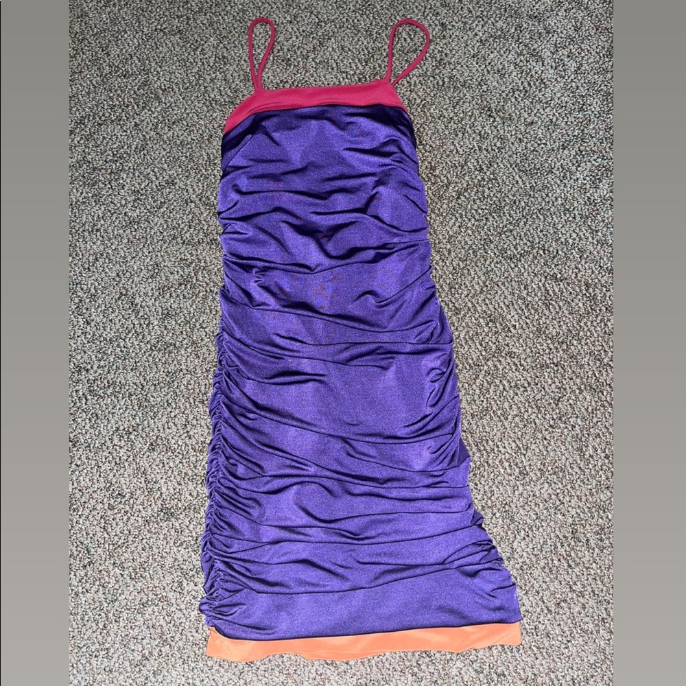 Purple C.W. Designs Kids Dress
